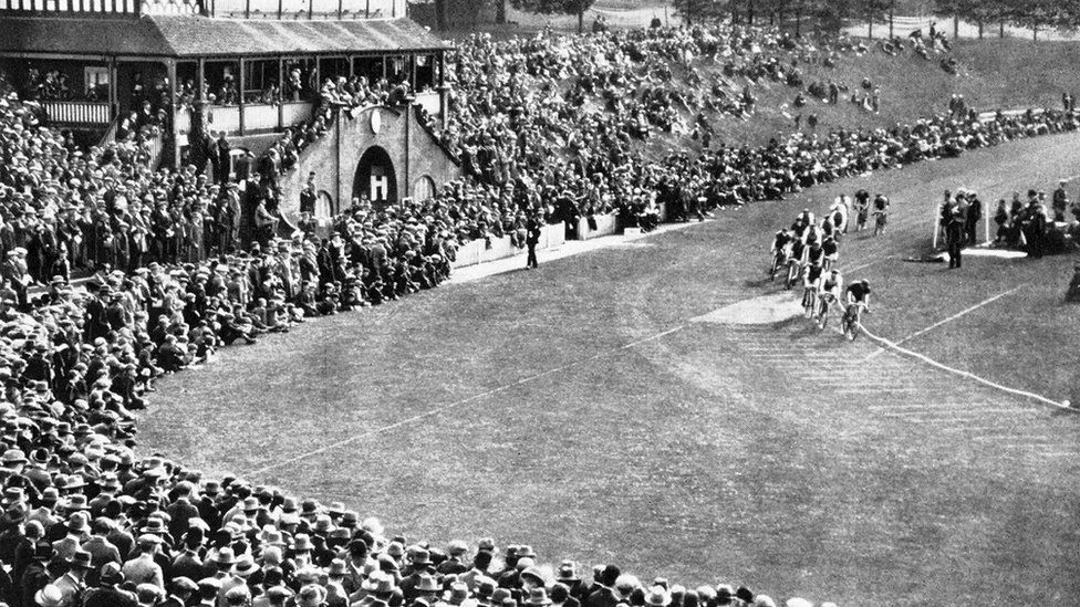 Birmingham - Bournville Sports Stadium : Image credit The Bournville Society